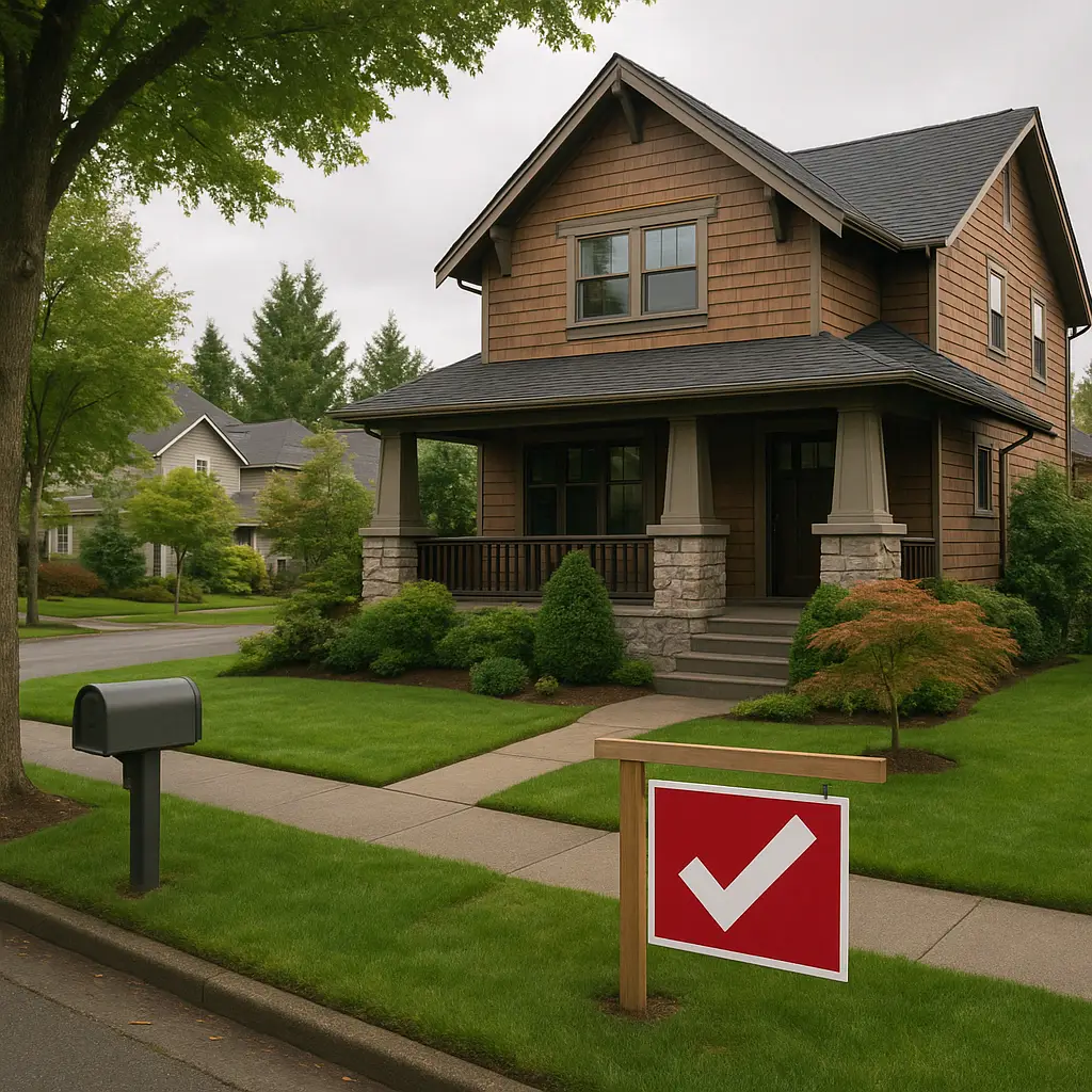 Selling a house during divorce in Washington state - residential property sold in WA