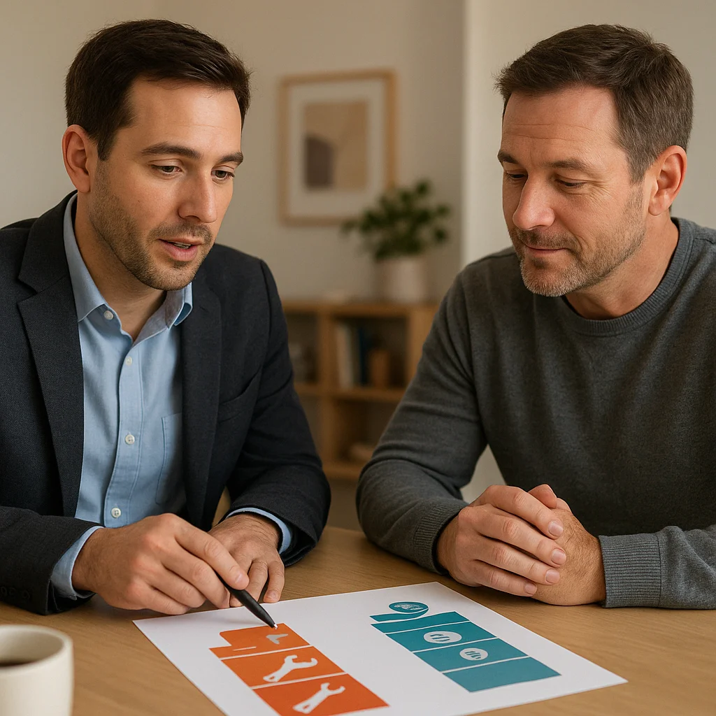 Cash home buyer in Tacoma Washington comparing as-is sale vs listing after repairs